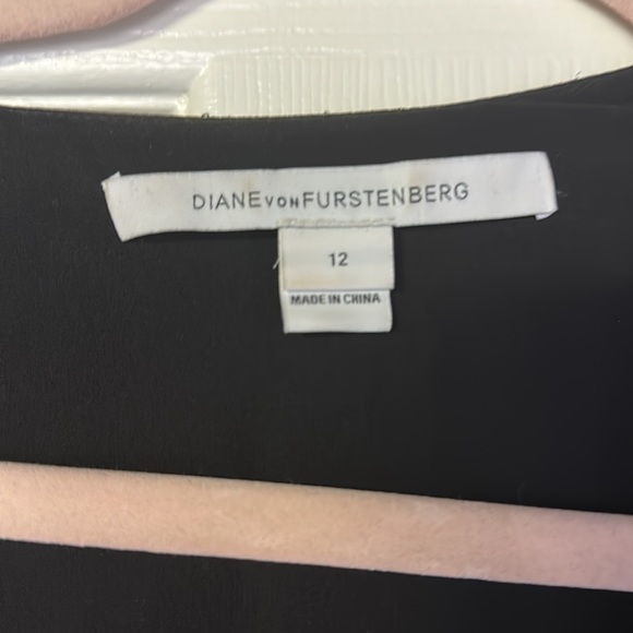 Diane von Furstenberg “Ivy” Dress with Metallic Brocade Skirt size 12 - Picture 5 of 8